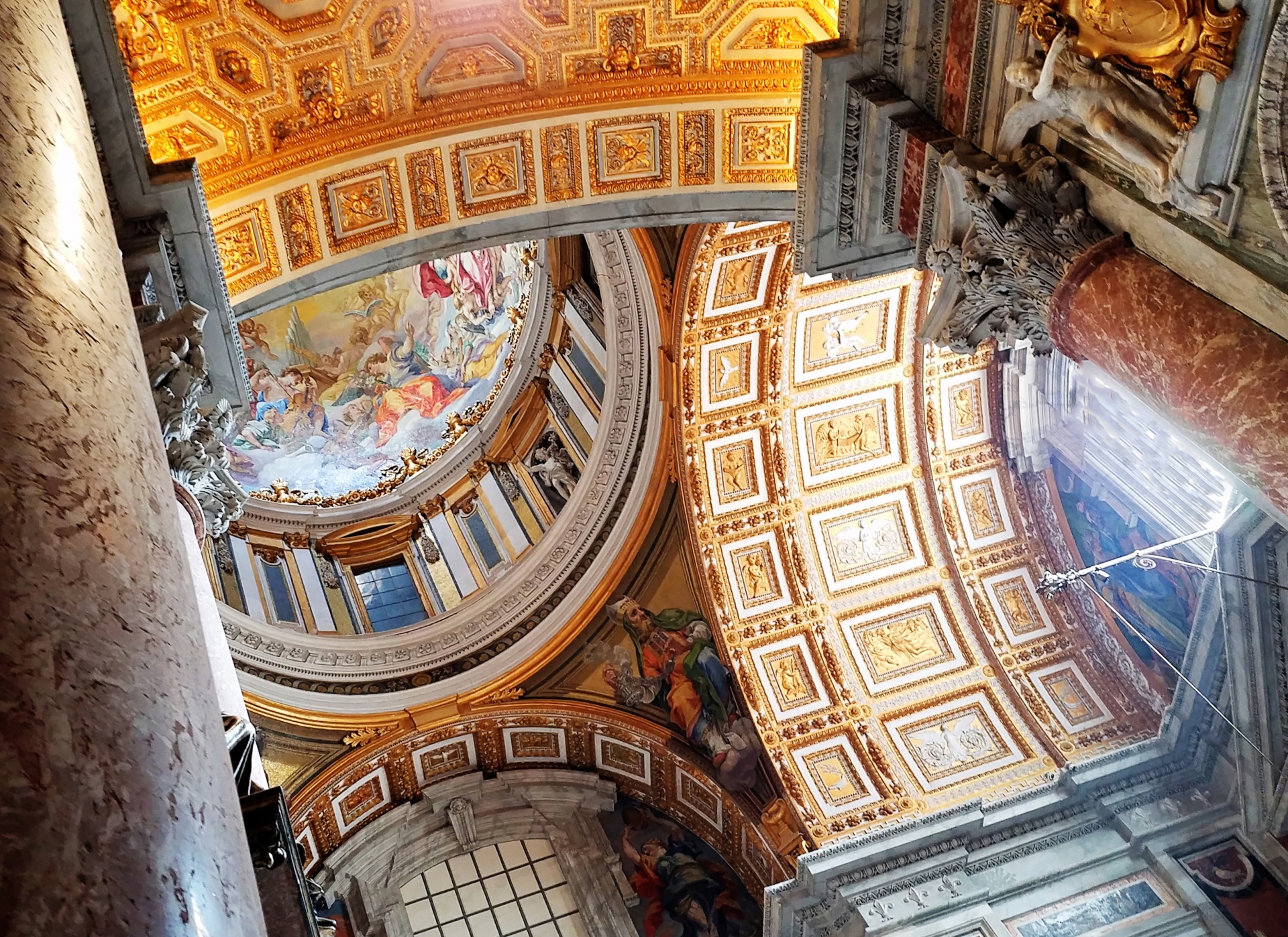 Vatican Ceiling Free Stock Photo Public Domain Pictures