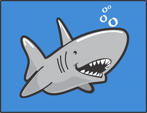 Shark depiction