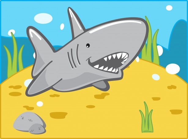 Cartoon Shark Free Stock Photo - Public Domain Pictures