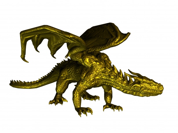 黄金のドラゴン 無料画像 Public Domain Pictures