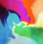 Abstract Colorful Paint Background