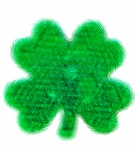 Abstract Four Leaf Clover