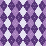 Argyle Fondo Púrpura