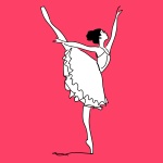 Ilustracja baleriny