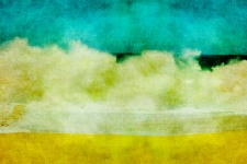 Beach Vintage Painting Background