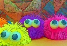 Big Eyed Squeeze Toys