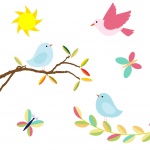 Vogels Clipart Illustratie