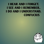 Confucius asupra înțelegerii