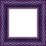 Diamond Pattern Frame Purple