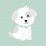 Hond, Puppy Illustratie