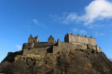 Vista del Castello di Edimburgo