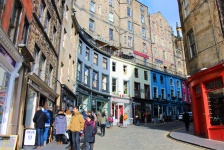 Edinburgh Winkelen Victoria Street