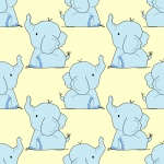 Elephant Illustration Bakgrund