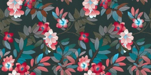 Floral pattern background 1308