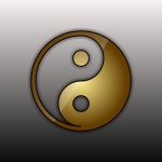 Złoty yin yang