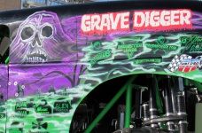 Grave Bagger Monster Truck