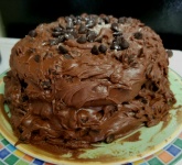 Kézzel készített csokoládé torta