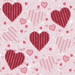 Hearts Background Pattern Wallpaper