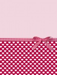 Hearts Pink Background