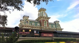 Magic Kingdom Train na Disneyworld