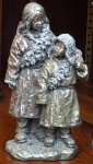 Mother And Child Statuette