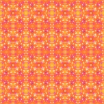Orange bright textile pattern