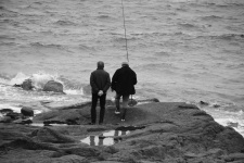 Fishermen At The Line