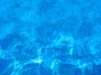 Fondo de agua de la piscina