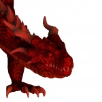 Red head dragon