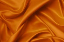 Fondo de seda Tela naranja