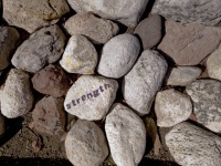 Fuerza escrita en la roca