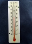 Thermometer bij kamertemperatuur