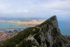 Spitze des Felsens von Gibraltar