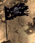 Harta de comori Ruletă pirată ruinată