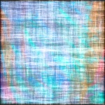 Turquoise Abstract Woven