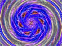 Twirl Background - blue