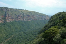 View to the east of oribi gorge