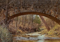 View Under Rock Creek Bridge