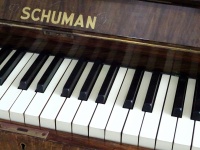 Chaves de piano vintage