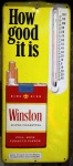 Vintage Sign para una marca de cigarrill