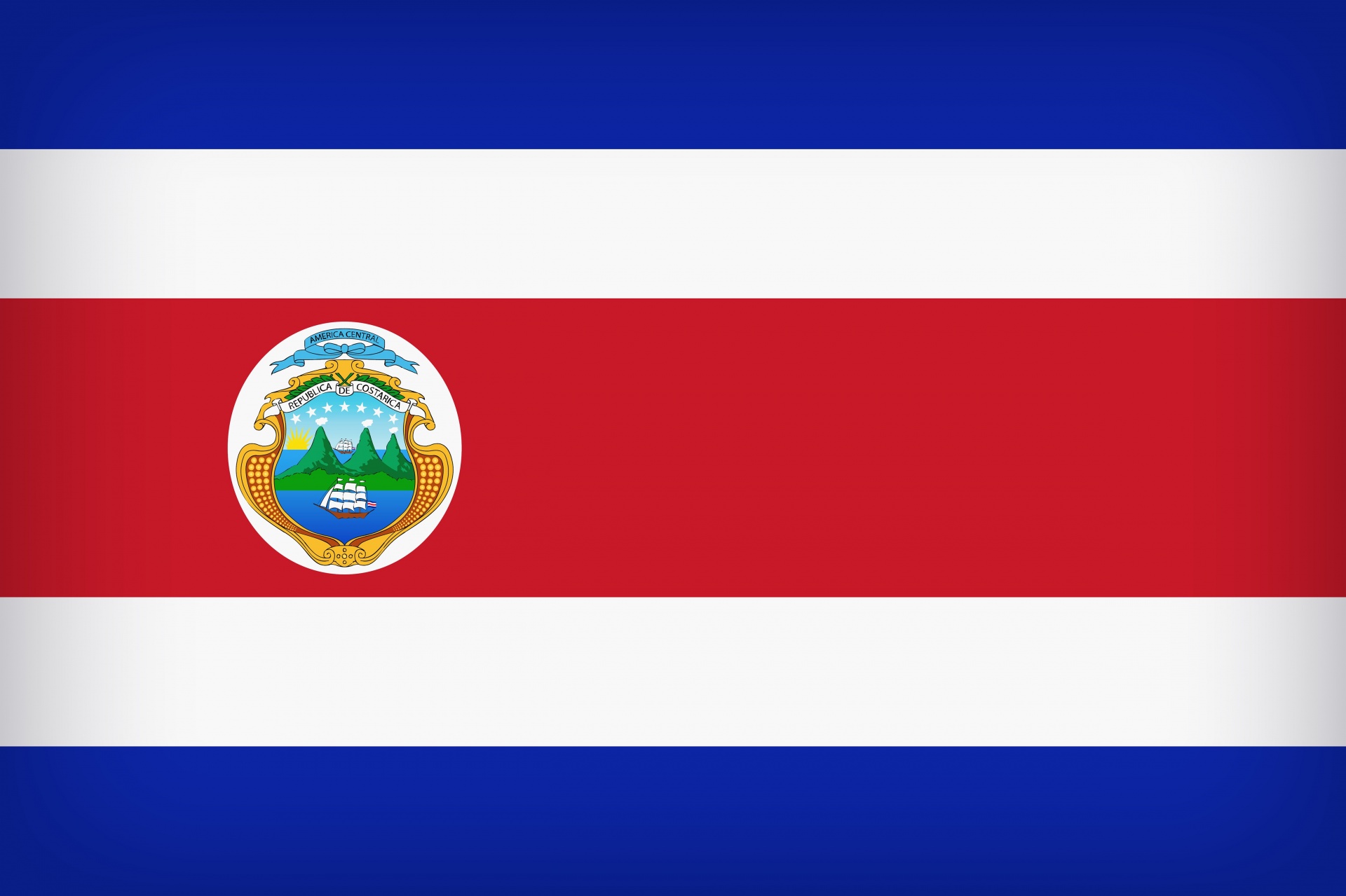 Costa Rica Flag Free Stock Photo Public Domain Pictures