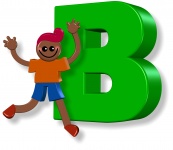 Alfabet B băiat