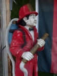 Antike Feuerwehrmann-Statuette