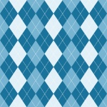 Argyle Pattern Wallpaper Blu