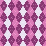 Argyle Pattern Wallpaper Pink