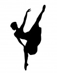 Balletto, ballerina, donna, performance,