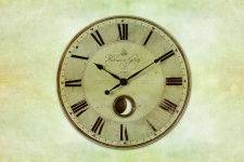 Clock Face Vintage Time