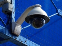 Dome Shaped Street CCTV Camera