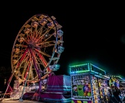 Roda-gigante no Carnaval