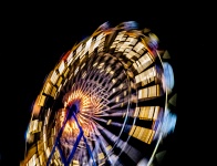 Ferris Wheel în mișcare